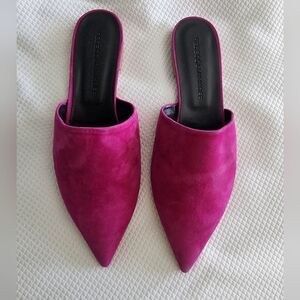 Rebecca Minkoff Fuchsia Mules